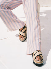 Odi Sandals Tan / Black