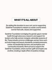 Donate $1 USD to Support SeekHer Foundation