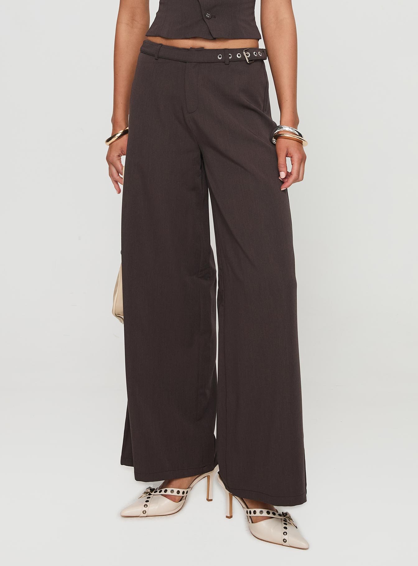 Miku Pants Brown