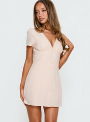 Loveliness Playsuit Pink Stripe