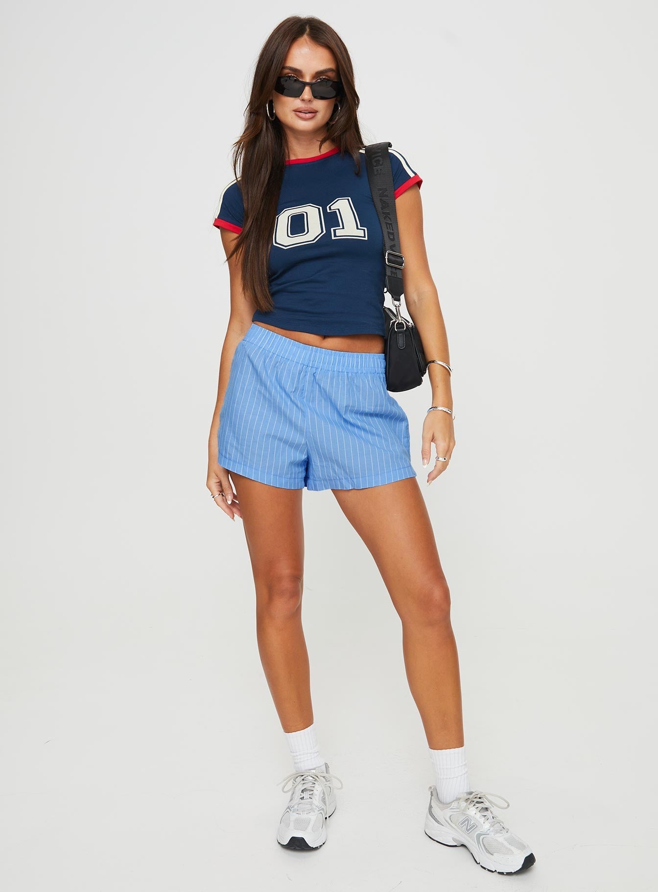 Maxxy Boxer Shorts Blue Stripe