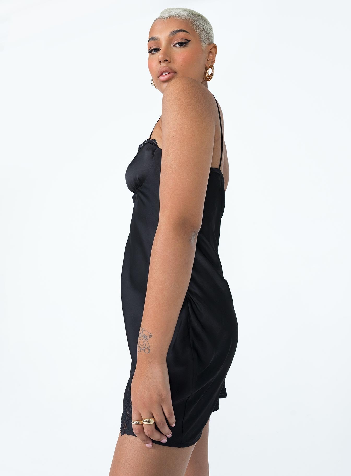Snowbird Mini Dress Black