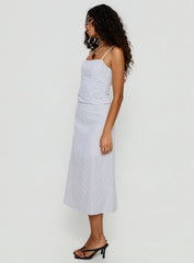 Shining Mirrors Set White / Black Polka
