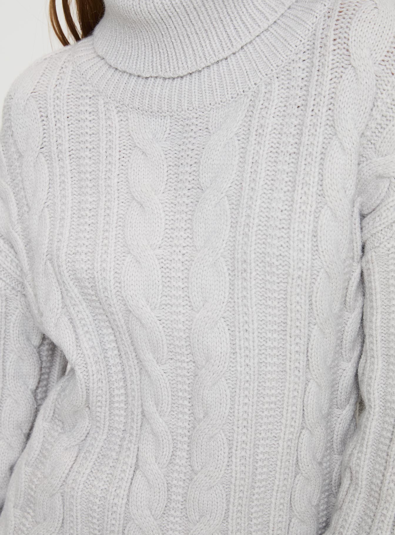 Nyle Knit Sweater Grey