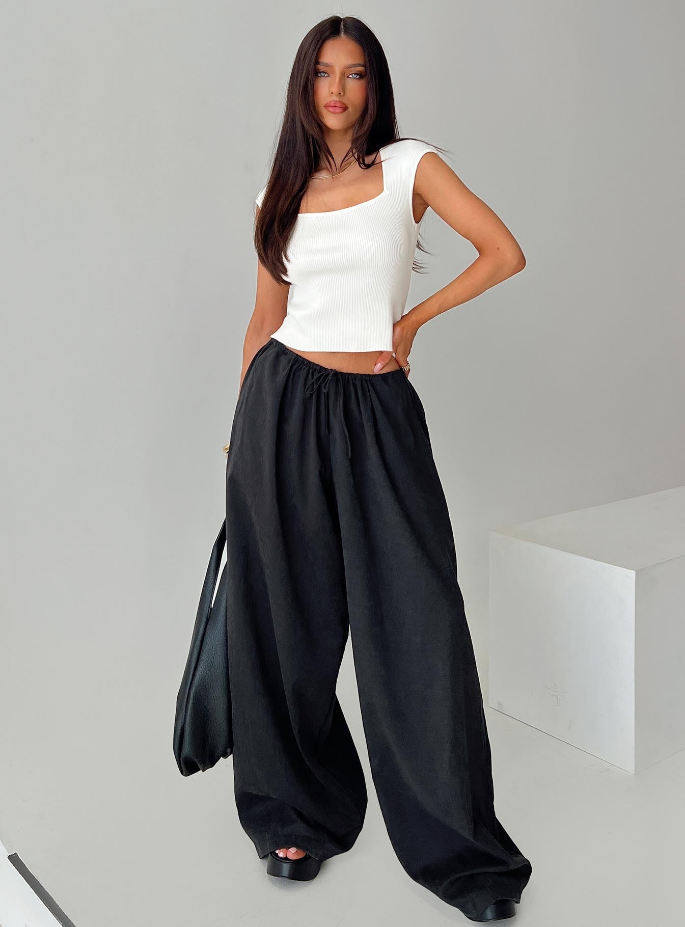 Harbour Pant Black Petite