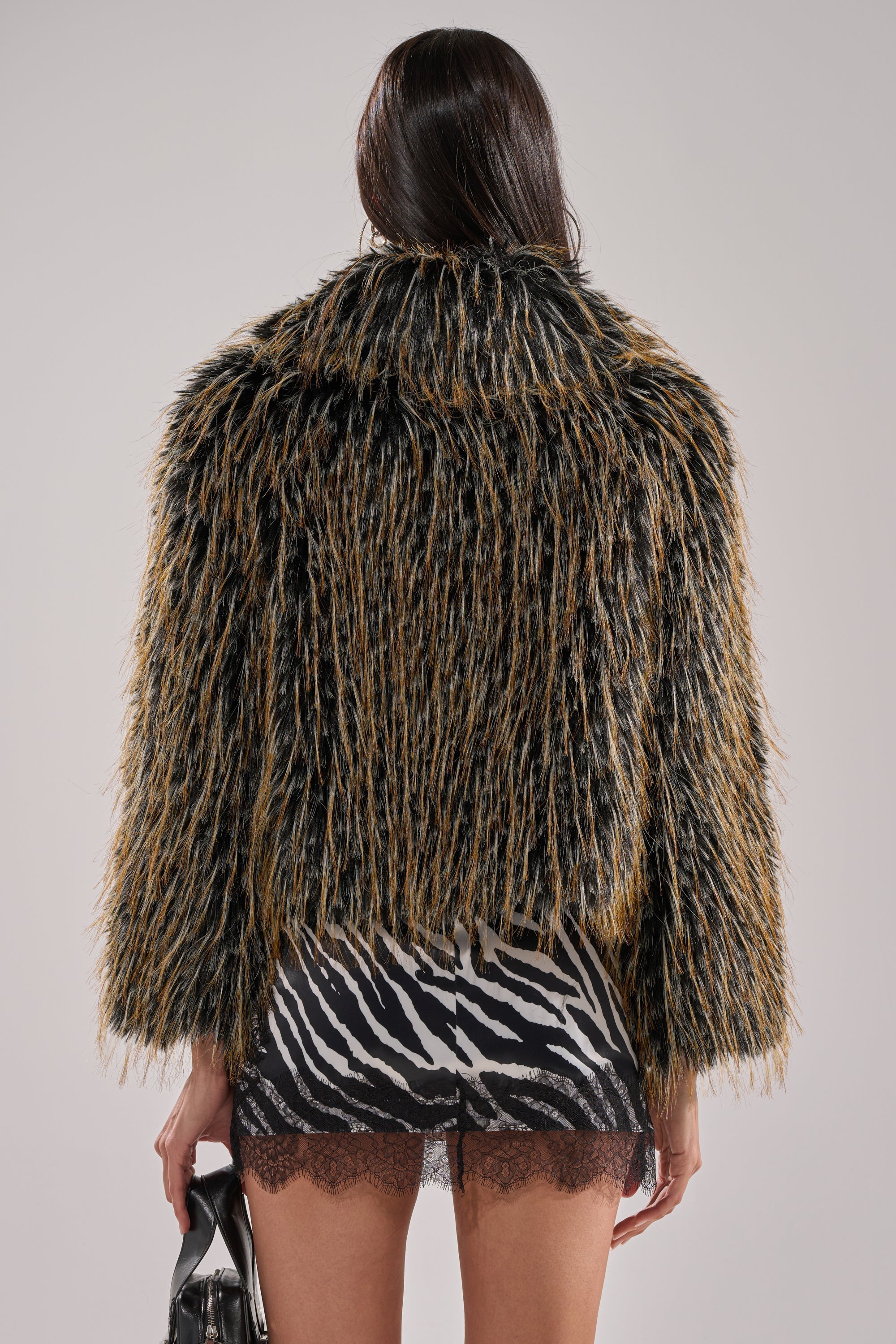 JUPITER FAUX FUR COAT