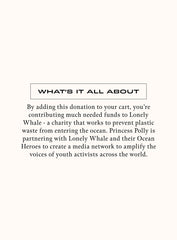 Donate $1 USD to Lonely Whale