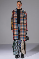 ALEXA PLAID JEANS