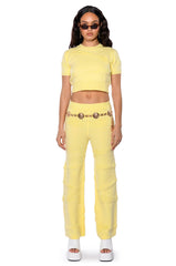 CARISSA COZY KNIT WIDE LEG PANT