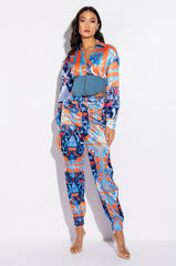ERIS SATIN JOGGER