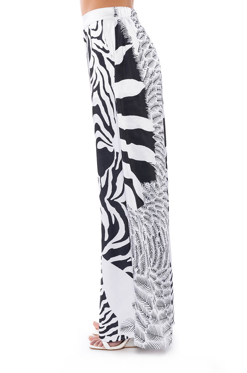INTO THE NIGHT WIDE LEG PULL ON PANT