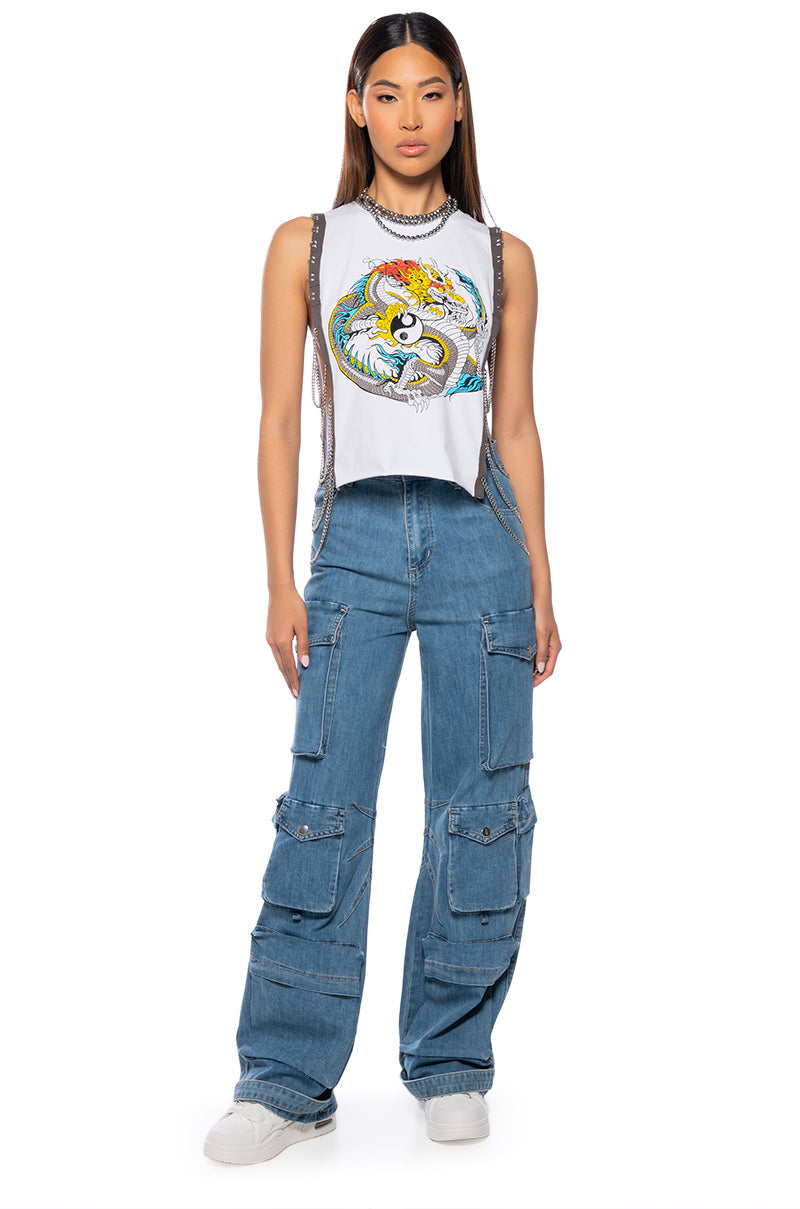 LA ISLA CARGO JEANS