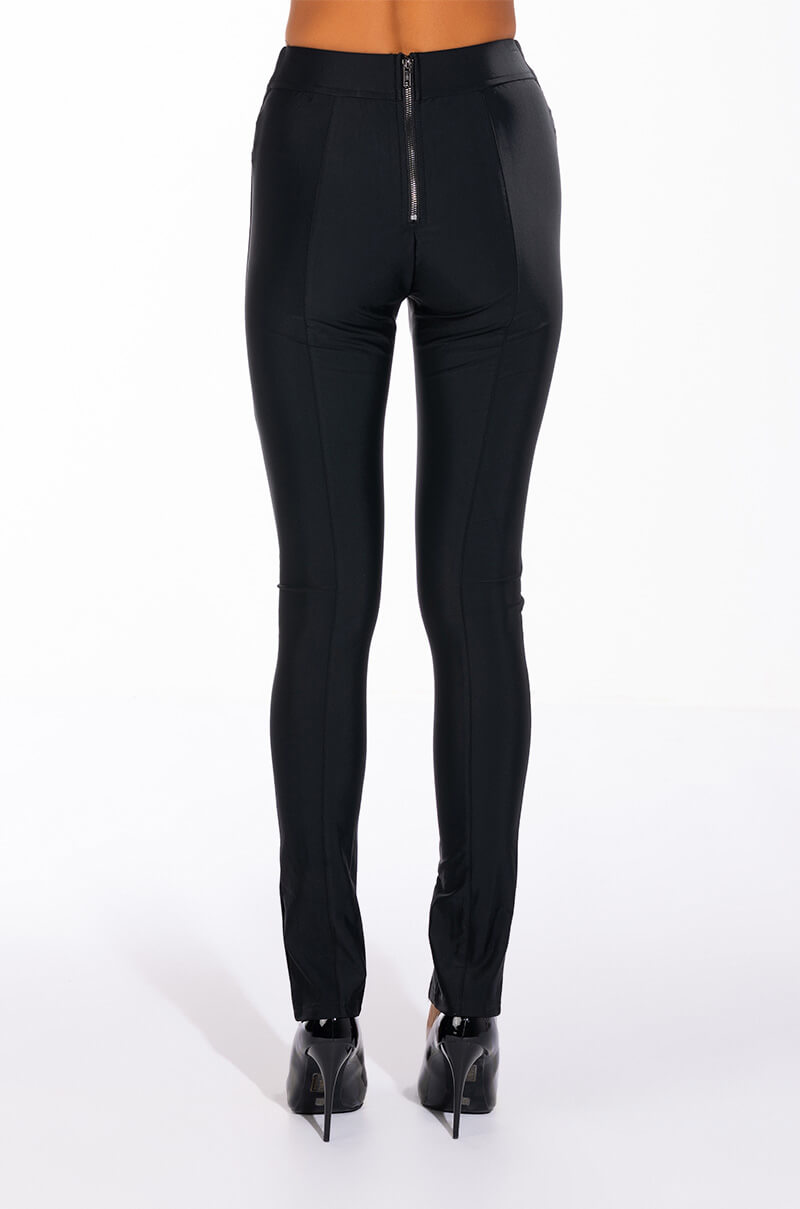 LATE TO PARTY FRONT SLIT LEGGING