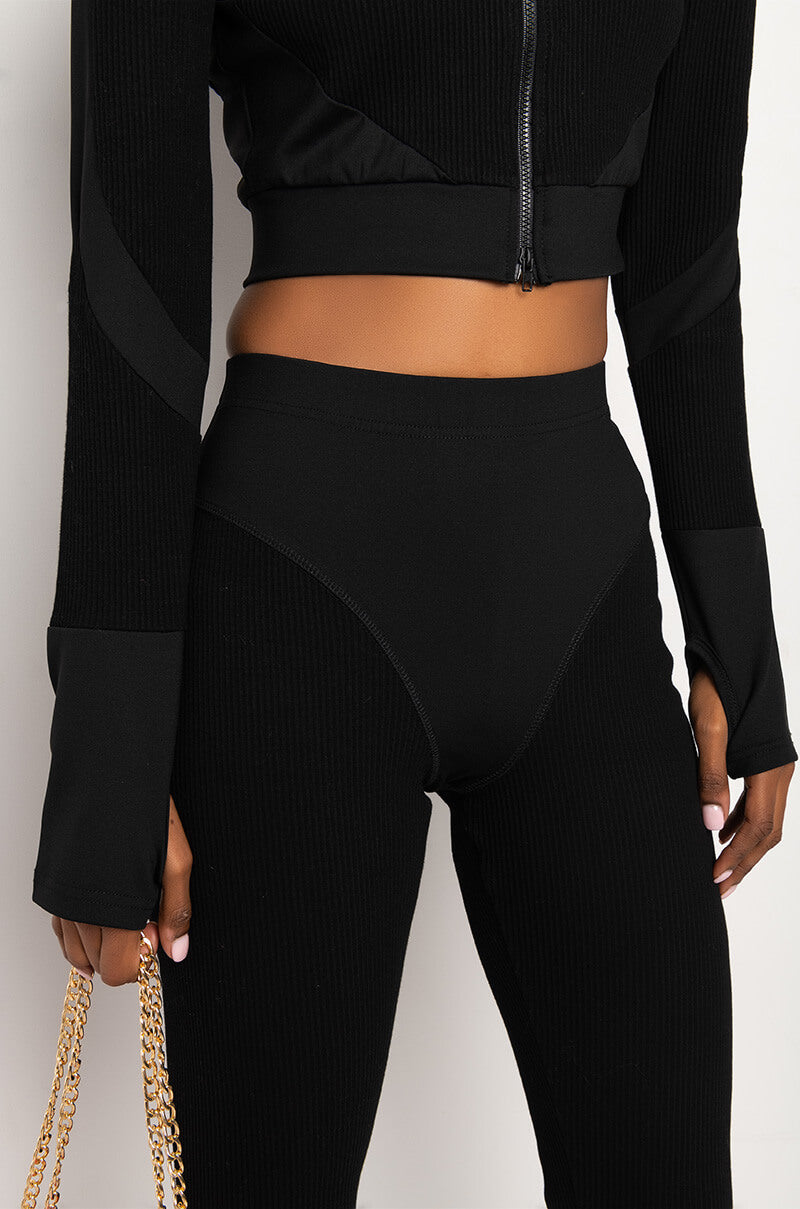 CHARIS RIBBED LEGGING