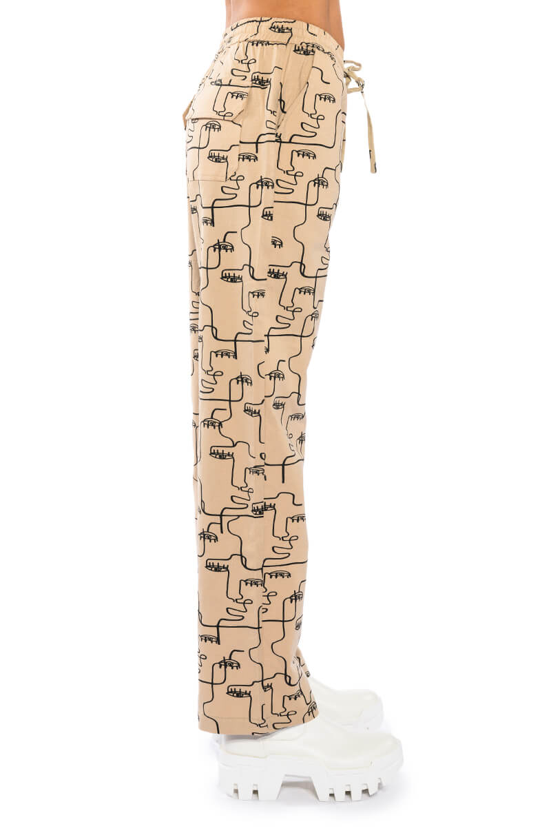 NEW SOCIETY DRAWSTRING PANTS
