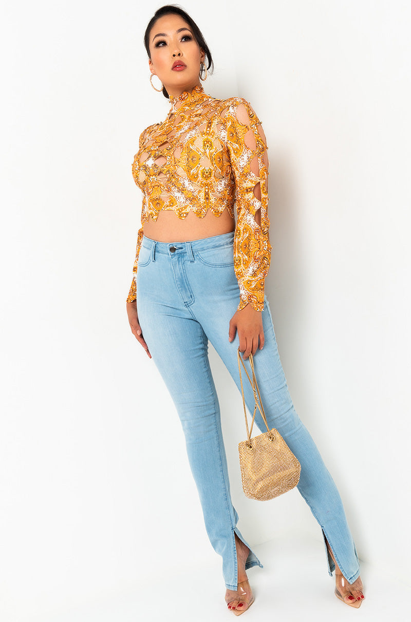 SEXY DENIM HIGH RISE DENIM