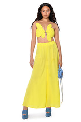 SUNSHINE BABY PLEATED PALAZZO PANT
