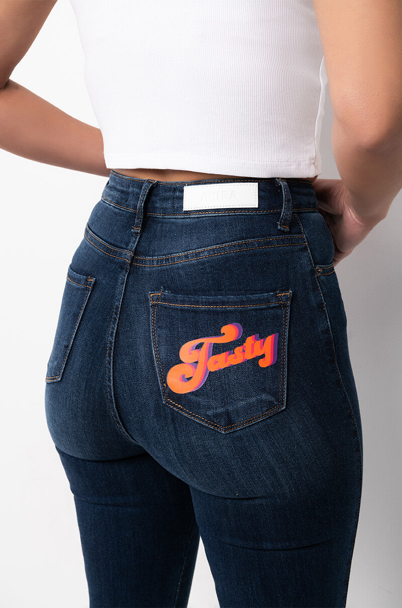 CHARLOTTE HIGH RISE STRETCHY SKINNY JEANS