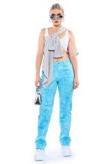 UP IN THE CLOUDS HIGH RISE RELAXED FIT JEANS